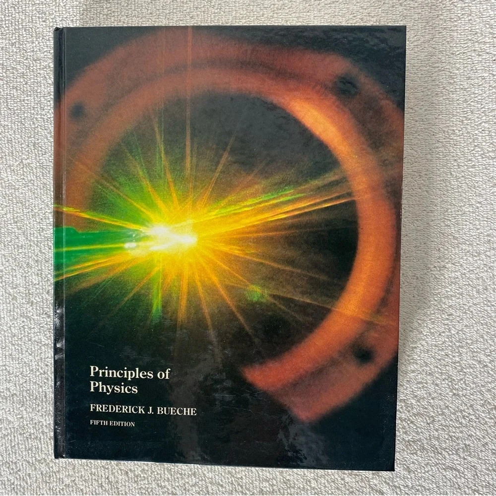 Vintage Principles Of Physics Fifth Edition Hard Cover Text Book